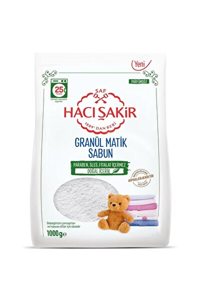 Hacı Şakir Granül Matik Bebekler Ve Hassas Ciltler Için Çamaşır Deterjanı 100...