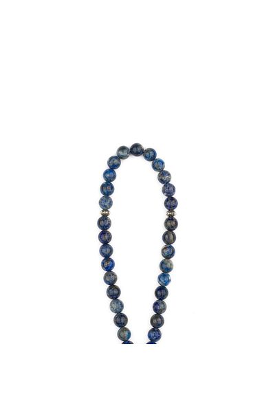 Zeynep Büyükbay Lapis Lazuli Natural Stone Prayer Beads 33 Pieces