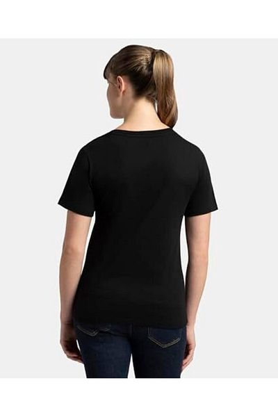 JOCKEY Atheisure-Womens V-N T-Shirts AW89-0105-BRANDED APRICOT