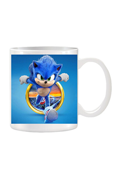 OEM Cana albă personalizată cu Super Sonic, INOVATIX. 330 ml