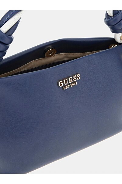 Guess Cruise Vibe Top Handle Xbody Women's Navy Blue Handbag Hwng9649110-Nvw