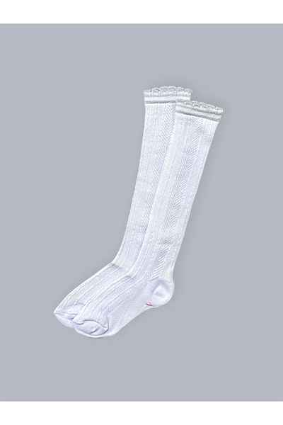 s.t. sebat tekstil Girl's Patterned Knee-Length and Socks Sb709