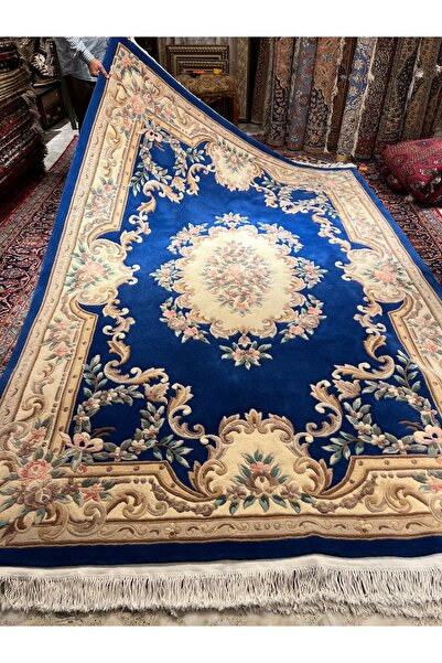 RD RAMAZAN DAĞ EL HALI SANATI El Dokuma Kabartmalı Çin Halısı Birinci Sınıf K...