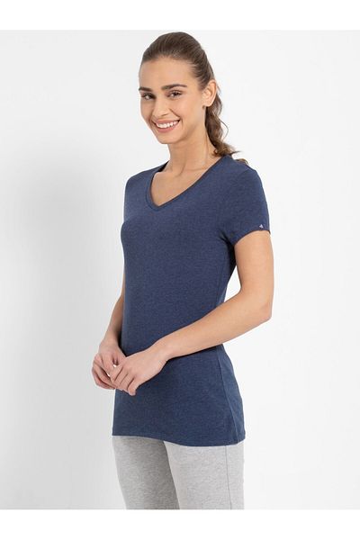 JOCKEY 24X7 V-Neck Tee 1359-0105-MBUML