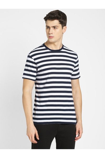 JOCKEY Crew Neck Tee 24X7 2715-0105-NV-WH