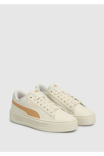 Puma Smash Platform V3 Beige Women's Sneaker 39075819