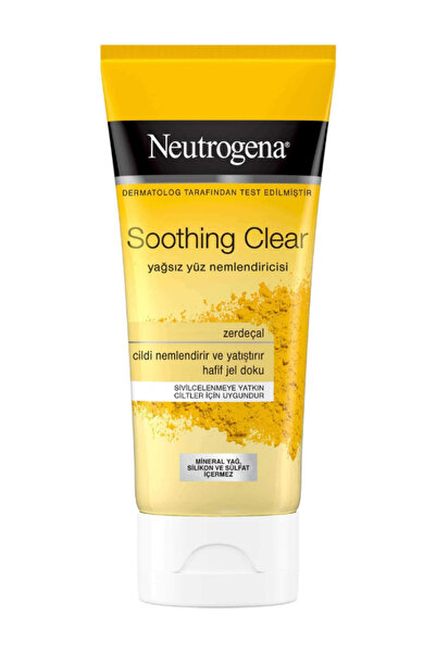 Neutrogena Soothing Clear Yağsız Yüz Nemlendiricisi 75ML
