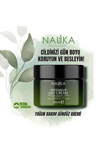 nauka BIOACTIVE COLLAGEN PEPTIDES & HYALURONIC ACID INTENSIVE DAY CREAM