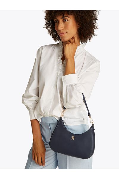 Tommy Hilfiger Tommy Hilfiger Women Blue Logotape Shoulder Bag
