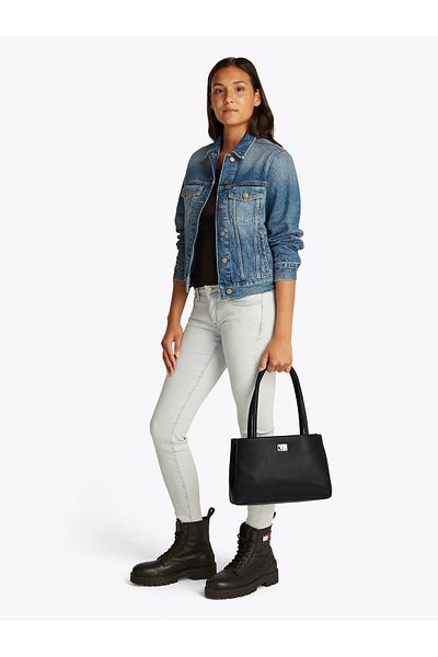 Tommy Hilfiger Tommy Hilfiger Women Black American Cool Tote Bag