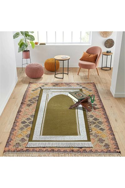 BACK COMFORT Taqwa Memory Foam Prayer Mat 2.5 cm Thickness