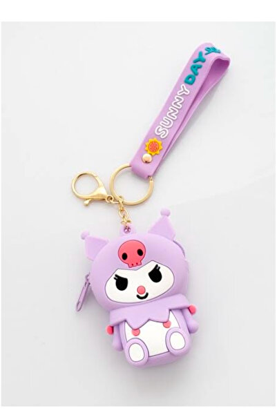 SANRIO Kuromi Silikon Anahtarlık Cüzdan