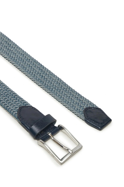 Guess SOSA NOT ADJUSTABLE BELT H35 Erkek Mavi Kemer BMSOFDP5235-DEM