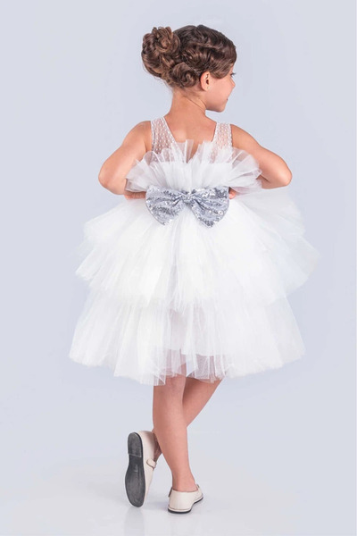 vestitino Girl's Evening Dress Katkat Tulle Cool