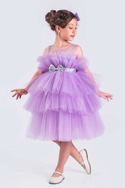 vestitino Girl's Evening Dress Katkat Tulle Cool