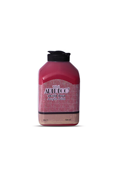 Artdeco Akrilik Boya 500ml Kadife Kırmızı 3019
