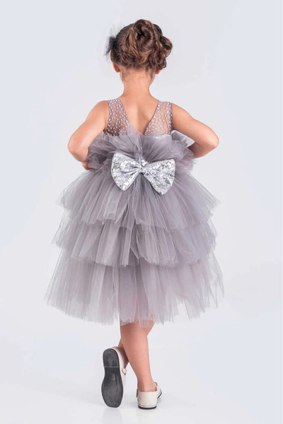 vestitino Girl's Evening Dress Katkat Tulle Cool