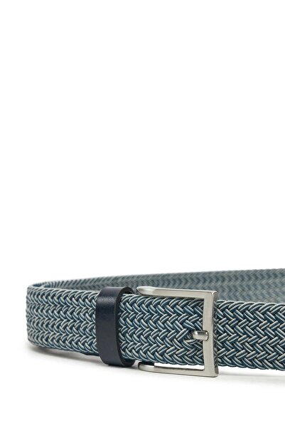 Guess SOSA NOT ADJUSTABLE BELT H35 Erkek Mavi Kemer BMSOFDP5235-DEM