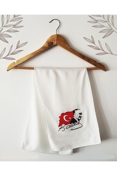 Elit Scarf Ataturk Printed Women's Scarf