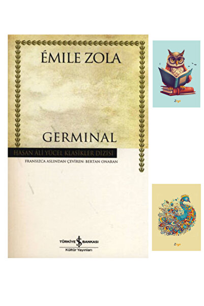 TÜRKİYE İŞ BANKASI KÜLTÜR YAYINLARI Germinal - Emile Zola Kitapları - Hasan A...
