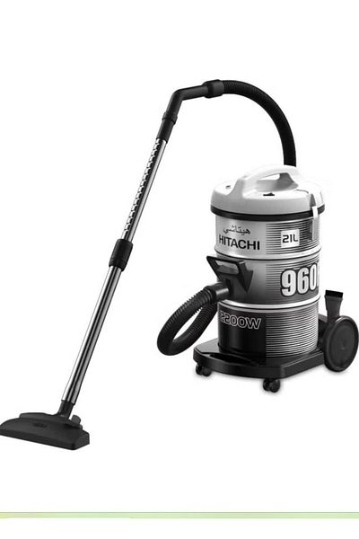 HITACHI Canister Vacuum 2100W 18 L 2100 W Platinum Gray - CV-950H SS220 PG