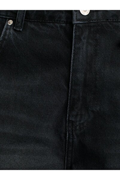 Dilvin Pantaloni balon cu centură pe spate 71732 - negru