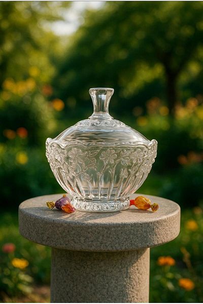 Sigma Glass Sugar Bowl