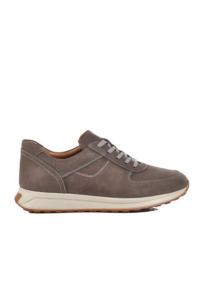 WALKWAY Ανδρικά παπούτσια casual από γνήσιο δέρμα Mink Nubuck Vadoo M