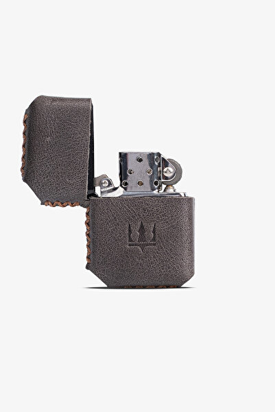 Getto Deri Getto Hakiki Deri El Yapımı Kişiselleştirmeli Benzinli Çakmak