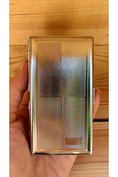 panda hediyelik Metal Uzun Slim Tütün Tabakası 2