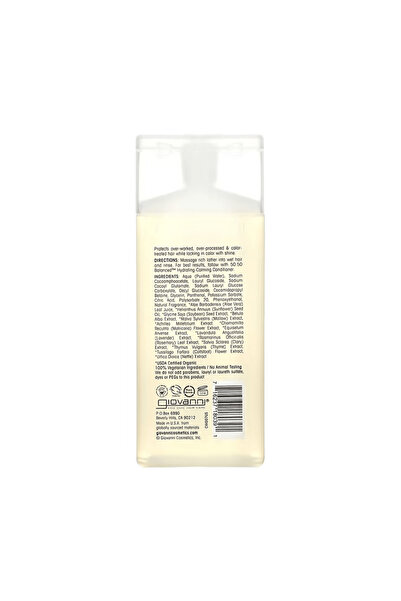Giovanni Moisturizing and purifying shampoo for normal and dry hair - 60 ml