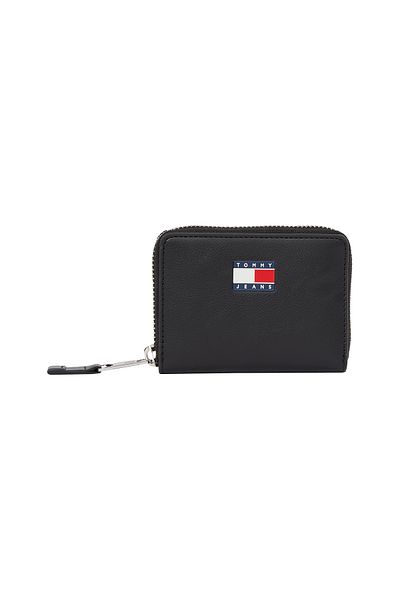 Tommy Hilfiger Tommy Hilfiger Women Black Ess Must Small Zip Around Wallet
