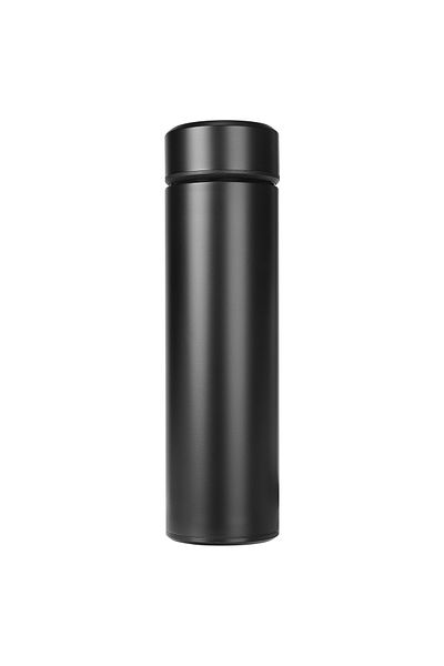 S-LINK Sl-Tm02 أسود مطفي 450 مل داخلي 304 خارجي 201 كوب ترمس فولاذي - زجاج