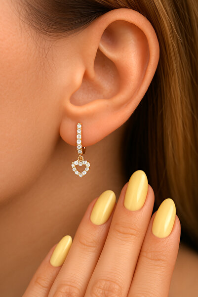 Sacce Scarves&Accessories 8 Mm Kalpli Charm Halka Piercing – Gümüş & Gold | H...