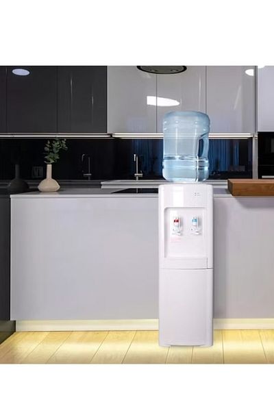 Dansat Water Dispenser 2 Tap Hot And Cold - DAN500WD White