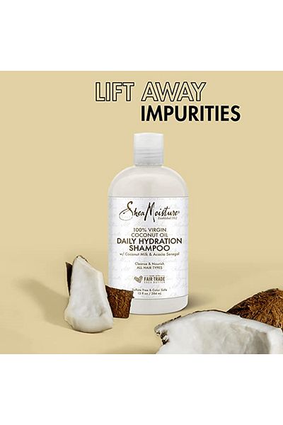 Shea Moisture Shea Moisture Daily Hydration Shampoo with Virgin Coconut Oil - 384ml