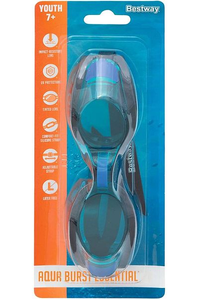 BESTWAY Aqua Burst Essential II Focus Goggles Assorted - 1 Piece