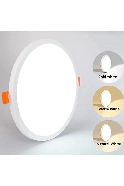 Cata Ct-5647B 15W Plus Led Panel Round Luminaire Cold White 6400K