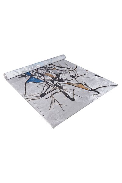 Brava Casa Covor Blue Pearl, Albastru, Alb, , Fir Scurt 12 mm, 125x200 cm, 2300 g/m , BravaCasa