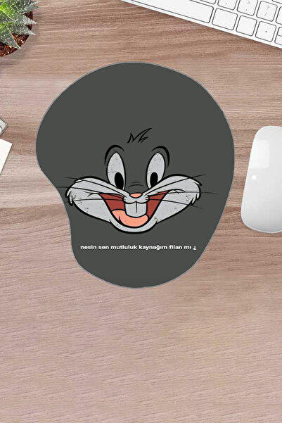 KARMAT Damla, Iepure, Desene animat, Cu suport pentru încheietura mâinii, Mou...