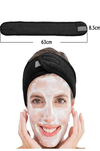 PIRILTI COLLECTION Towel Hair Band 4-Piece Athlete Hair Band Makeup Band Sweatband