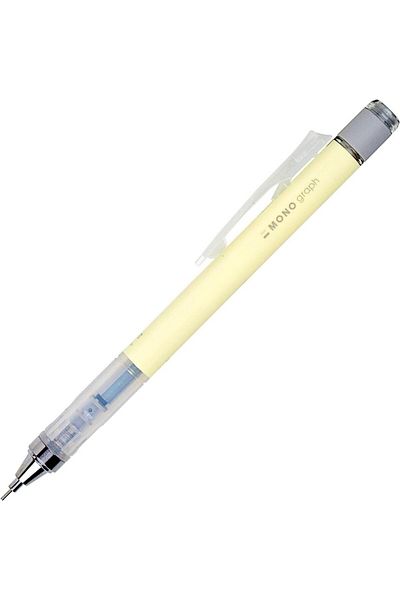 Tombow Mono Graph Mechanical Versatil Tip Pencil 0.7 Pastel Cream Yellow (Mg-54R7)