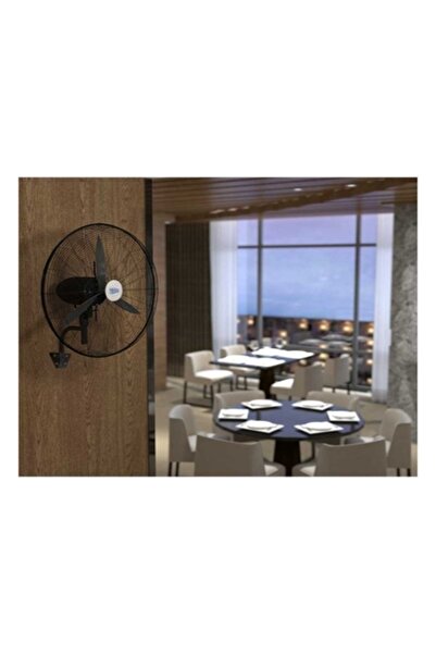 HIMS HEF-DK750 210W 75 cm Siyah 3 Kanat Kumandalı Sanayi Tipi Duvar Vantilatörü