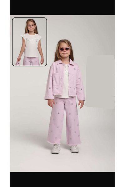Escabel Girl's Jacket Pants Suit 10/14 Years