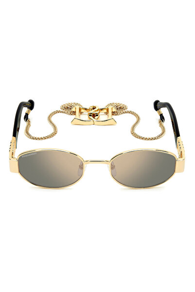 DSquared2 D2 0155/S/SE (000/JO) 53 | Unisex Altın Güneş Gözlüğü