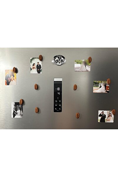 vdn design KAHVE ÇEKİRDEĞİ BUZDOLABI SÜSÜ & KAHVE MODELLİ BUZDOLABI MAGNETİ B...