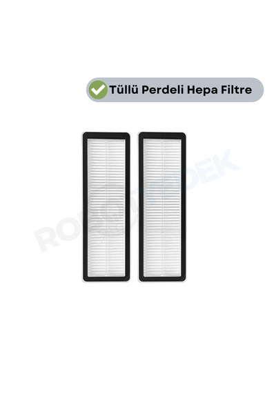 robotyedek Siguranța împotriva Xiaomi S10t cu 2 filtre Hepa din tul, compatib...