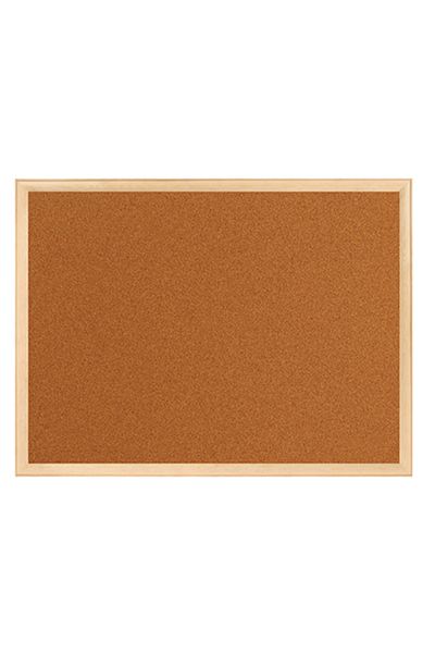MBB ETİCARET Panda 45x60 Cork Board Wooden Frame