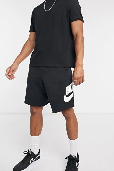 Nike Sportswear Sport Essentials French Terry Alumni Bol Kesim Siyah Erkek Spor Şort