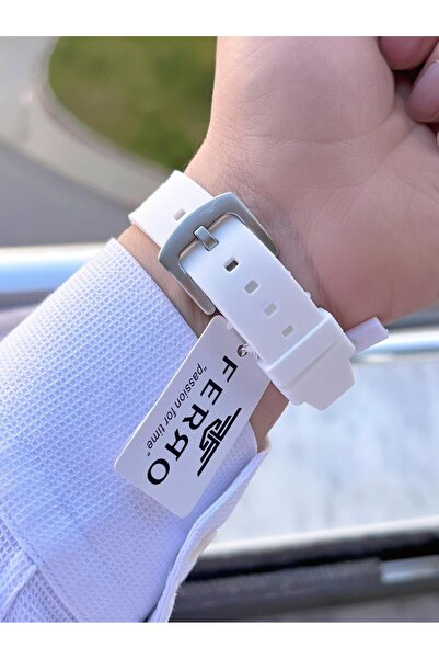 FERRO Silicone Cord 5 Atm Water Resistant Functions Active Sports Youth Special Men's Watch 1140.m5